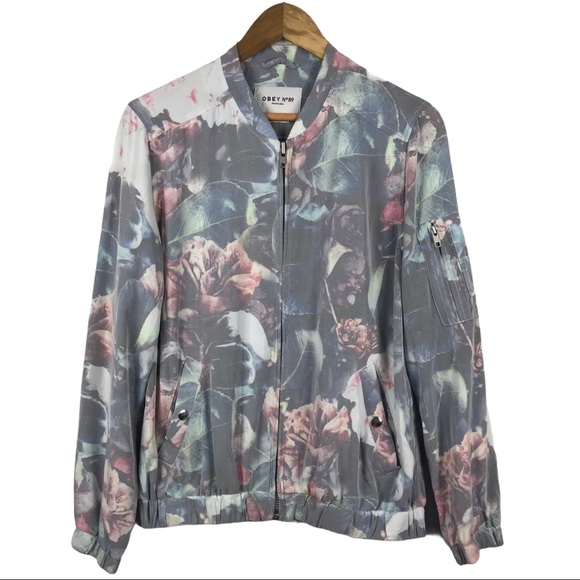 Obey Propaganda No 89 Maven Floral Jacket - Picture 3 of 10